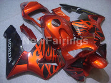 Carica l&#39;immagine nel visualizzatore di Gallery, Orange and Black Fire - CBR600RR 03-04 Fairing Kit -