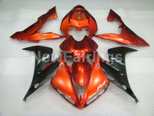 Carica l&#39;immagine nel visualizzatore di Gallery, Orange Matte Black Factory Style - YZF-R1 04-06 Fairing Kit