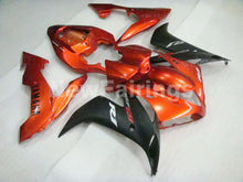 Carica l&#39;immagine nel visualizzatore di Gallery, Orange Matte Black Factory Style - YZF-R1 04-06 Fairing Kit