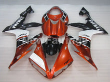 Carica l&#39;immagine nel visualizzatore di Gallery, Orange White Black Factory Style - YZF-R1 04-06 Fairing Kit