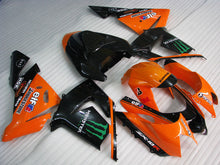 Carica immagine nel visualizzatore della galleria, Orange and Black Monster - NINJA ZX-10R 04-05 Fairing Kit