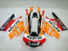 Carica l&#39;immagine nel visualizzatore di Gallery, Orange and Red Black Repsol - CBR600 F3 95-96 Fairing Kit -
