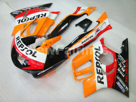 Orange and Red Black Repsol - CBR600 F3 95-96 Fairing Kit -