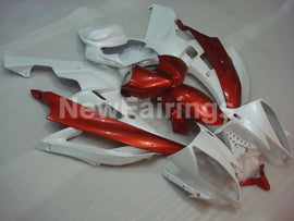 Pearl White and Orange No decals - YZF-R6 06-07 Fairing Kit Vehicles & Parts > Vehicle Parts & Accessories > Motor