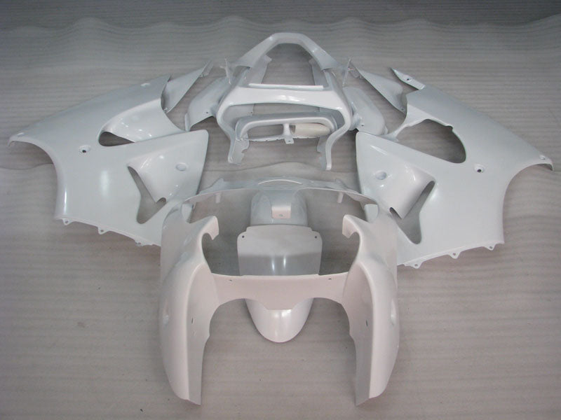 Pearl White No decals - NINJA ZX-6R 00-02 Fairing Kit