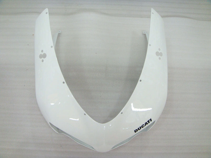 Pearl White and Matte Black Factory Style - Ducati 848
