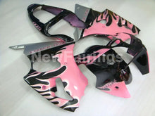 Carica l&#39;immagine nel visualizzatore di Gallery, Pink and Black Flame NINJA ZX 6R 00 02 Fairing Kit Vehicles
