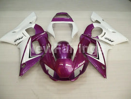 Purple and White Factory Style - YZF-R6 98-02 Fairing Kit Vehicles & Parts > Vehicle Parts & Accessories > Motor