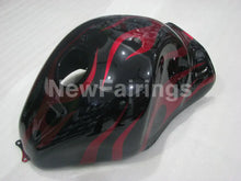 Carica l&#39;immagine nel visualizzatore di Gallery, Red and Black Flame - GSX1300R Hayabusa 99-07 Fairing Kit
