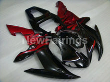 Carica l&#39;immagine nel visualizzatore di Gallery, Red and Black Flame - YZF-R1 02-03 Fairing Kit - Vehicles &amp;