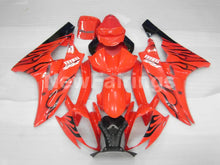 Carica l&#39;immagine nel visualizzatore di Gallery, Red and Black Flame- YZF-R6 06-07 Fairing Kit Vehicles &amp; Parts &gt; Vehicle Parts &amp; Accessories &gt; Motor Vehicle Parts &gt;