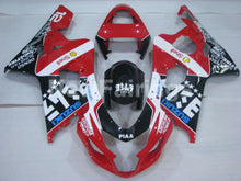 Carica l&#39;immagine nel visualizzatore di Gallery, Red and Black White Factory Style - GSX-R750 04-05 Fairing