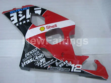 Carica l&#39;immagine nel visualizzatore di Gallery, Red and Black White Factory Style - GSX-R750 04-05 Fairing