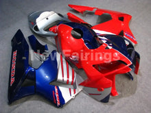 Carica l&#39;immagine nel visualizzatore di Gallery, Red and Blue Silver Factory Style - CBR600RR 05-06 Fairing