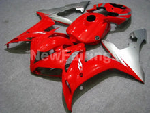 Carica l&#39;immagine nel visualizzatore di Gallery, Red Silver Factory Style - YZF-R1 04-06 Fairing Kit