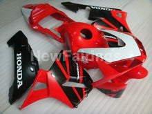 Carica l&#39;immagine nel visualizzatore di Gallery, Red and White Black Factory Style - CBR600RR 03-04 Fairing