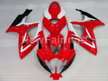 Carica l&#39;immagine nel visualizzatore di Gallery, Red and White Black Factory Style - GSX-R750 06-07 Fairing