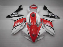 Carica l&#39;immagine nel visualizzatore di Gallery, Red White Black Factory Style - YZF-R1 07-08 Fairing Kit