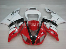 Carica l&#39;immagine nel visualizzatore di Gallery, Red and White Factory Style - YZF-R1 00-01 Fairing Kit