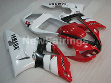 Carica l&#39;immagine nel visualizzatore di Gallery, Red and White Factory Style - YZF-R1 00-01 Fairing Kit