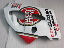 Carica l&#39;immagine nel visualizzatore di Gallery, Red and White Lucky Strike - GSX-R750 96-99 Fairing Kit