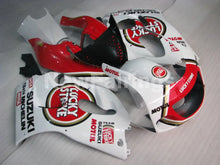 Carica l&#39;immagine nel visualizzatore di Gallery, Red and White Lucky Strike - GSX-R750 96-99 Fairing Kit