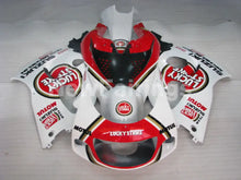 Carica l&#39;immagine nel visualizzatore di Gallery, Red and White Lucky Strike - GSX-R750 96-99 Fairing Kit