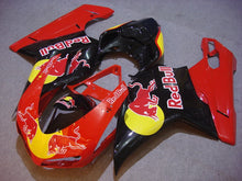 Carica l&#39;immagine nel visualizzatore di Gallery, Red and Black Red Bull - Ducati 848/1098/1198 07-11 Fairing