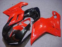 Carica l&#39;immagine nel visualizzatore di Gallery, Red and Black Factory Style - Ducati 848 07-11 Fairing Kit