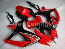 Carica l&#39;immagine nel visualizzatore di Gallery, Red and Black Factory Style - GSX-R600 06-07 Fairing Kit