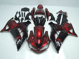 Red and Black Factory Style - NINJA ZX-14R 12-25 Fairing