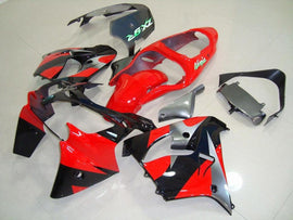 Red and Black Factory Style - NINJA ZX-9R 00-01 Fairing Kit