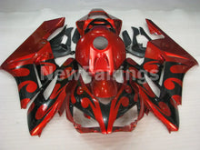 Carica l&#39;immagine nel visualizzatore di Gallery, Red and Black Fire - CBR1000RR 04-05 Fairing Kit - Vehicles
