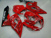 Carica l'immagine nel visualizzatore di Gallery, Red and Black Flame - GSX - R1000 05 - 06 Fairing Kit