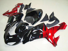 Carica immagine nel visualizzatore della galleria, Red and Black Flame - NINJA ZX-10R 06-07 Fairing Kit