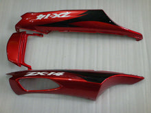 Carica l&#39;immagine nel visualizzatore di Gallery, Red and Black Flame - NINJA ZX-14R 06-11 Fairing Kit