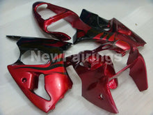 Carica l&#39;immagine nel visualizzatore di Gallery, Red and Black Flame NINJA ZX 6R 00 02 Fairing Kit Vehicles