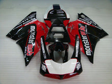 Carica immagine nel visualizzatore della galleria, Red and Black FUCHS - Ducati 748/916/996/998 96-02 Fairing Kit (Single Passenger Seat)