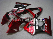 Carica l&#39;immagine nel visualizzatore di Gallery, Red and Black FUCHS NINJA ZX 6R 00 02 Fairing Kit Vehicles