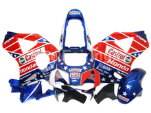 Carica l&#39;immagine nel visualizzatore di Gallery, Red and Blue Castrol - CBR 954 RR 02-03 Fairing Kit -