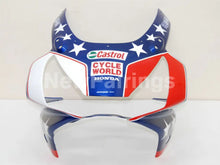 Carica l&#39;immagine nel visualizzatore di Gallery, Red and Blue Castrol - CBR 954 RR 02-03 Fairing Kit -