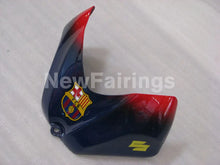 Carica l&#39;immagine nel visualizzatore di Gallery, Red and Blue Yellow FCB - GSX-R600 06-07 Fairing Kit -