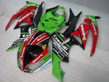 Carica l'immagine nel visualizzatore di Gallery, Red and Green Black Motocard - NINJA ZX-6R 09-12 Fairing