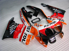 Carica l&#39;immagine nel visualizzatore di Gallery, Red and Orange Black Repsol - CBR 900 RR 92-93 Fairing Kit -