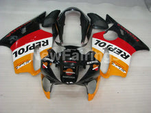 Carica l&#39;immagine nel visualizzatore di Gallery, Red and Orange Black Repsol - CBR600 F4 99-00 Fairing Kit -