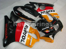 Carica l&#39;immagine nel visualizzatore di Gallery, Red and Orange Black Repsol - CBR600 F4 99-00 Fairing Kit -