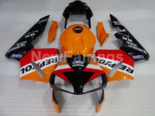 Carica l&#39;immagine nel visualizzatore di Gallery, Red Orange and Black Repsol - CBR600RR 03-04 Fairing Kit -