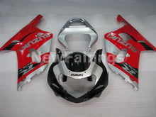 Carica l'immagine nel visualizzatore di Gallery, Red and Silver Black Factory Style - GSX-R600 01-03 Fairing Kit