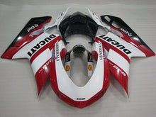Carica l&#39;immagine nel visualizzatore di Gallery, Red and White Black Enel - Ducati 848 07-11 Fairing Kit