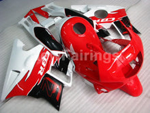 Carica l&#39;immagine nel visualizzatore di Gallery, Red and White Black Factory Style - CBR600 F2 91-94 Fairing